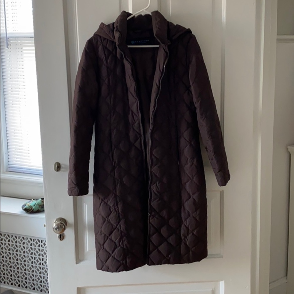 Brown parka